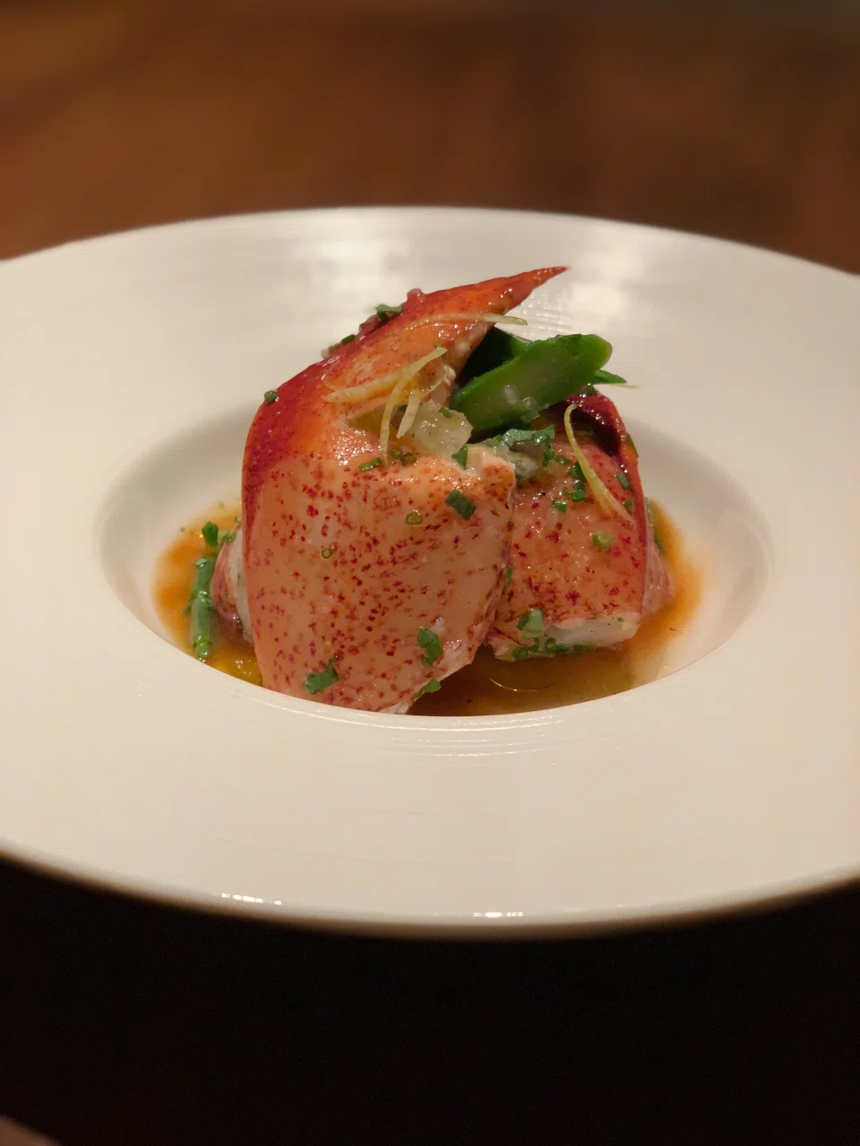 Wakuda's Canadian lobster ceviche