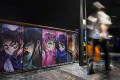 Dazzling visual effects permeate the latest movie featuring acrobatic, lightning-fast battles with demons at a kaleidoscopic castle with an infinite array of floors.