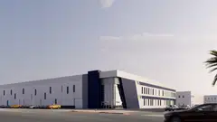 A rendering of the Ras Al Khaimah industrial park, the fund's maiden project in the United Arab Emirates.