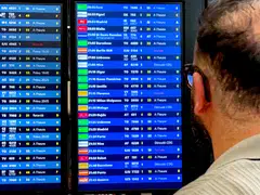 Around 130 flights were cancelled on May 18, 2025 at Paris-Orly airport, affected by a breakdown in air traffic control systems, a spokesman for Aeroports de Paris said. 