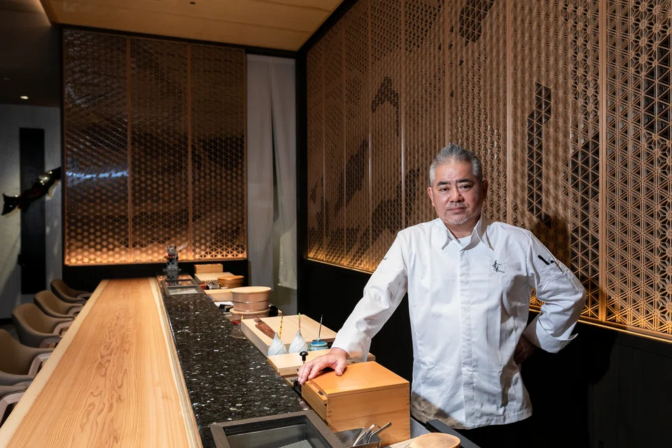 Kunio Aoki, chef-owner of Aoki.