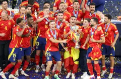 Spain defeated England to win the European Championship amid a busy month of international football.