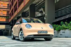 The Ora is eye-catching enough to be driven down a catwalk.