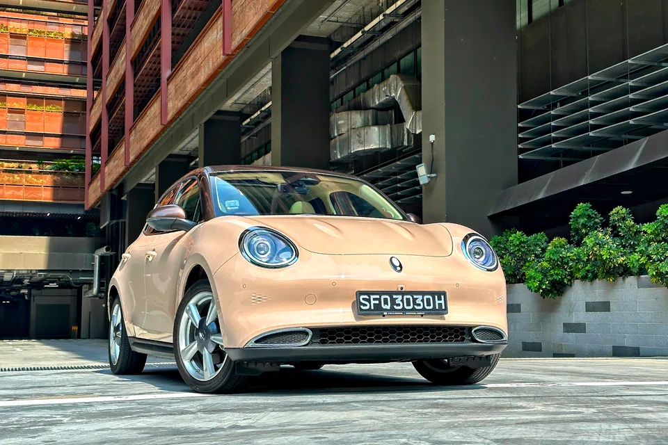 The Ora is eye-catching enough to be driven down a catwalk.