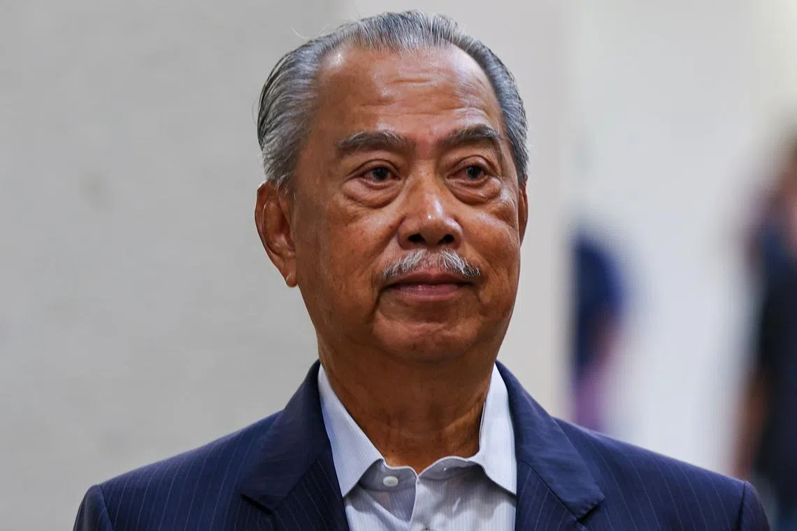 Muhyiddin, who was premier for 17 months between 2020 and 2021, is also charged with sedition for allegedly insulting a former king and is accused of corruption and money laundering in separate cases.