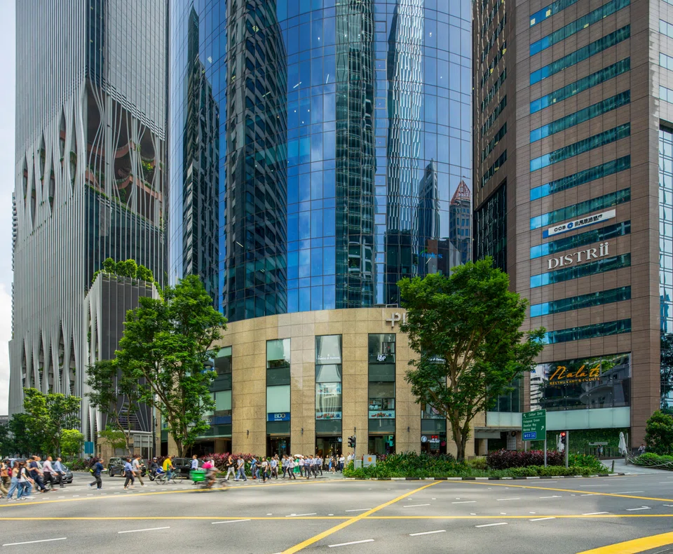 The 28-storey Grade A office tower is owned by a private fund of CapitaLand. 
