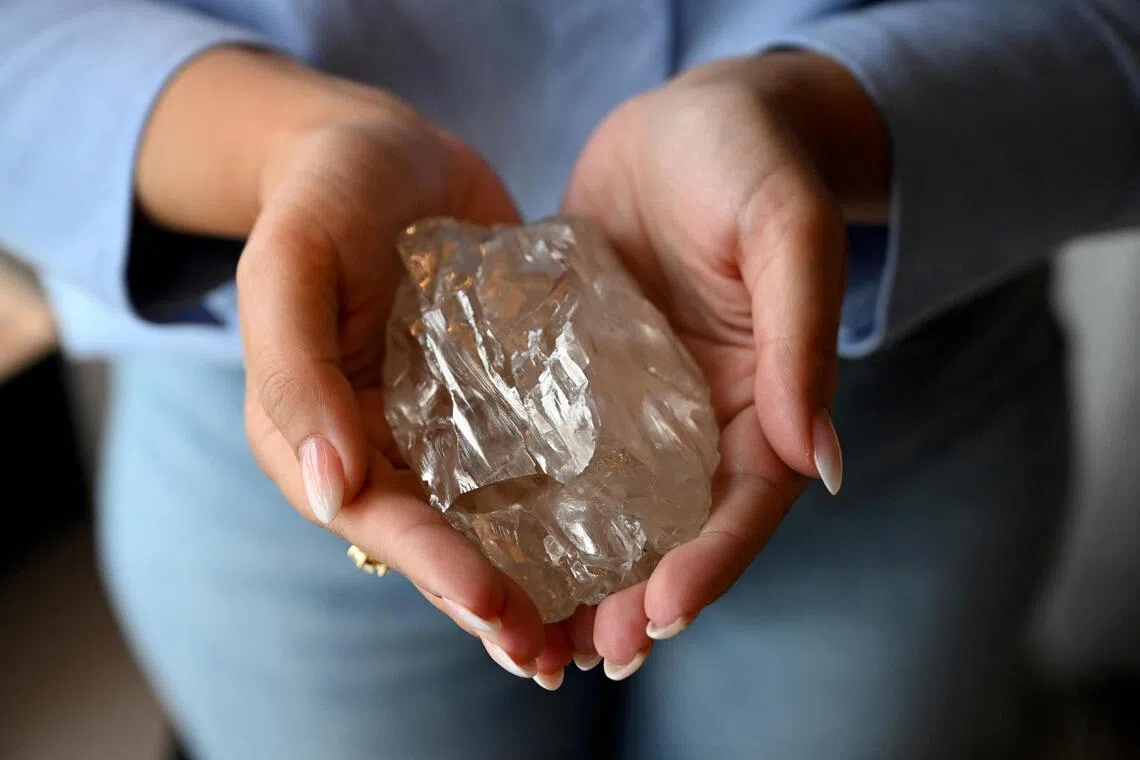 Unearthed last year in Botswana, the 2,488-carat stone known as Motswedi is currently being analysed by gem dealer HB Antwerp.