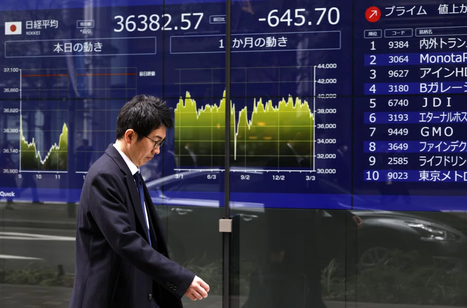 The Nikkei index rose 1.2 per cent to 37,845.42, its highest close since February 27, in a third straight session of gains.
