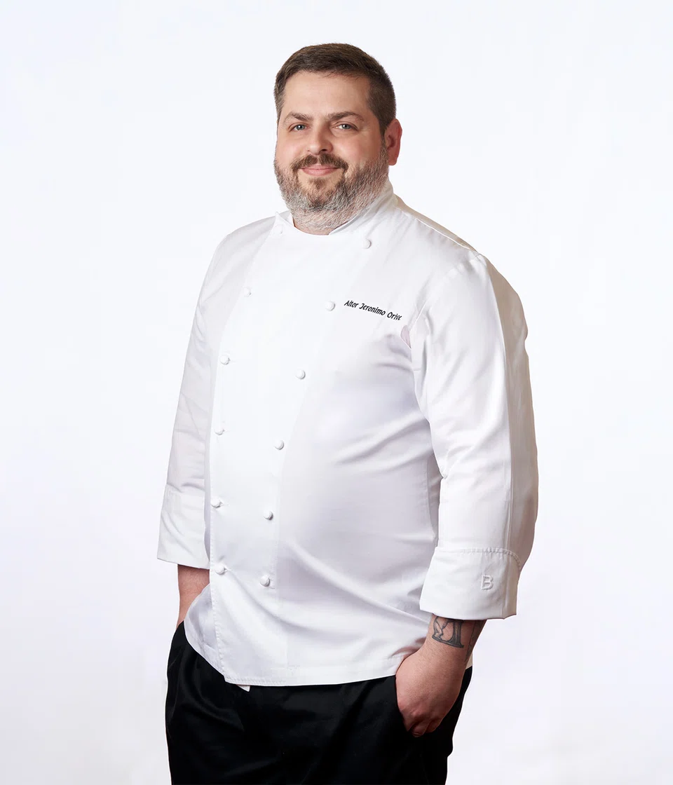 Aitor Jeronimo Orive was previously the chef of the Michelin-starred Basque Kitchen by Aitor in Singapore.                          