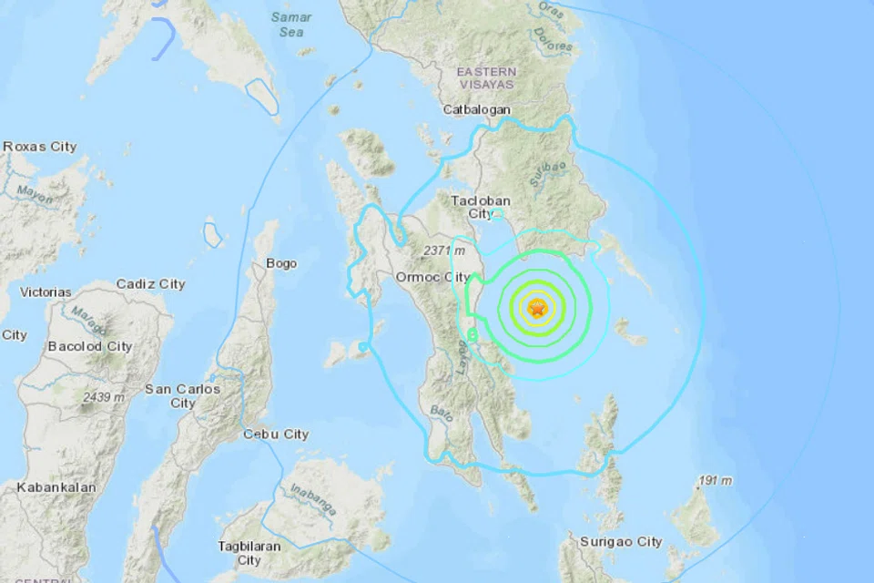 There were no immediate reports from Philippine authorities of damage or casualties caused by the offshore quake.