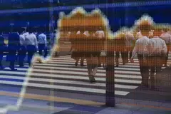 Asia stumbled, with Tokyo, Shanghai, Sydney, Seoul, Singapore, Taipei and Wellington all in negative territory. 