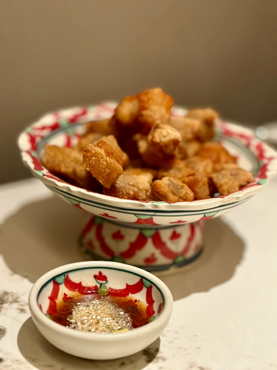 Deep-fried pork belly.