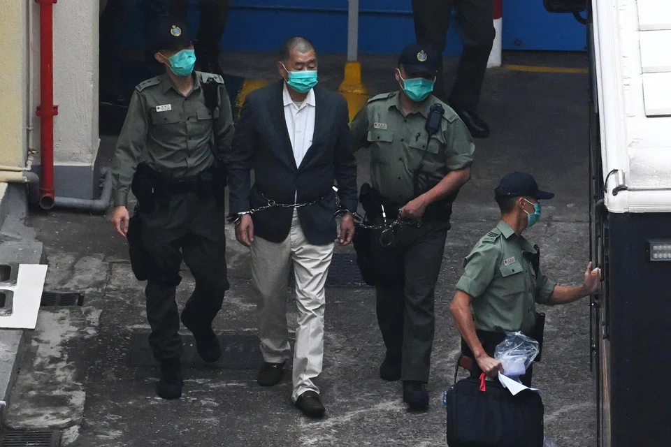 The 76-year-old founder of tabloid Apple Daily, Jimmy Lai, is accused of colluding with foreign forces, a charge that could carry a sentence of up to life in prison.