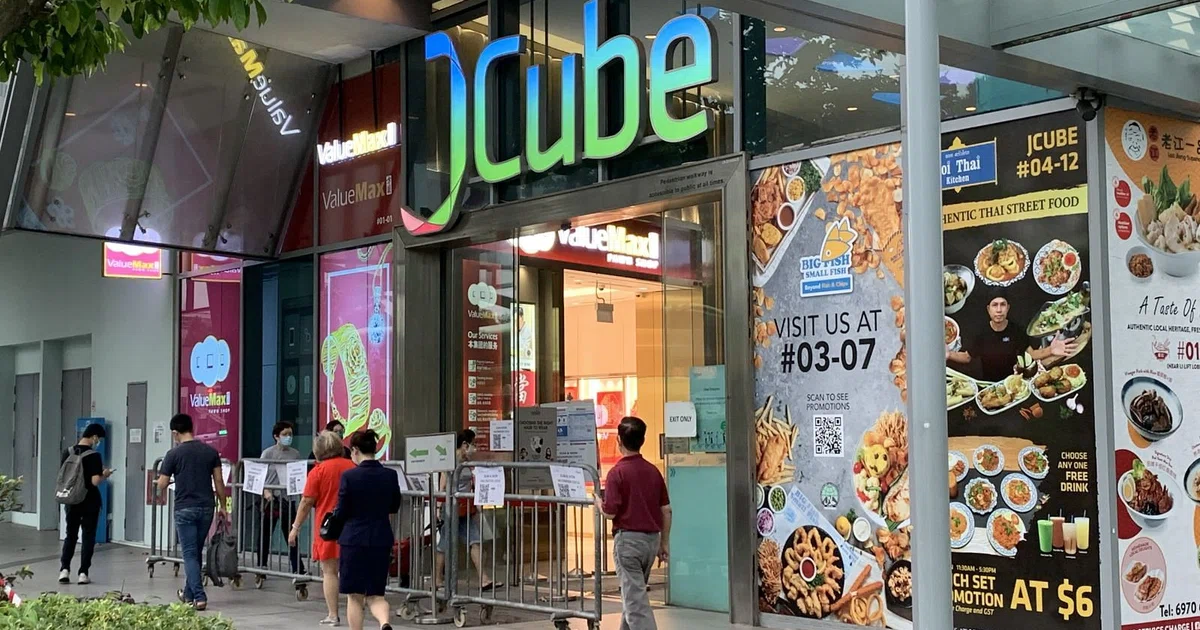 CICT to divest JCube for S$340m - The Business Times