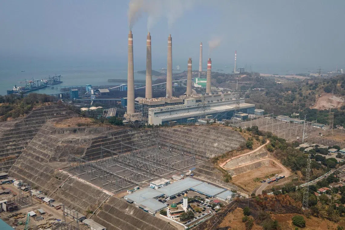 A coal-fired power plant in Cilegon, Indonesia. For many Asian countries, moving away from coal to gas is a crucial step.