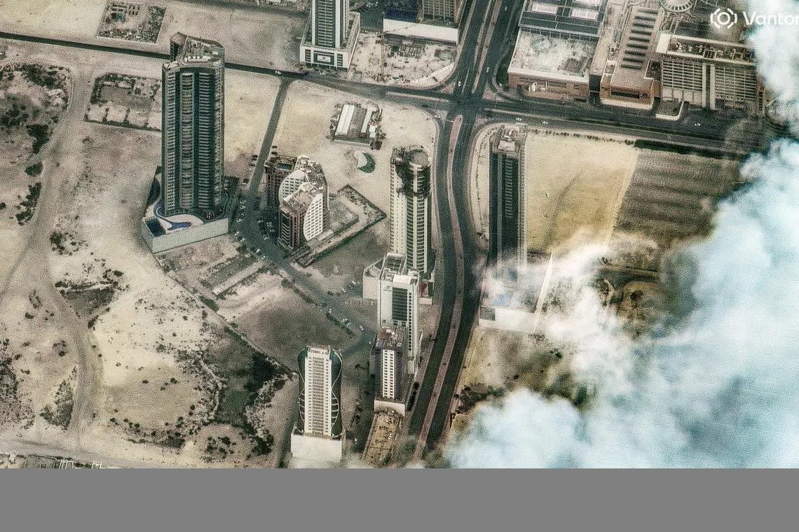 On Saturday (Feb 28) night, Iranian drones struck several residential buildings in Bahrain's capital, Manama.