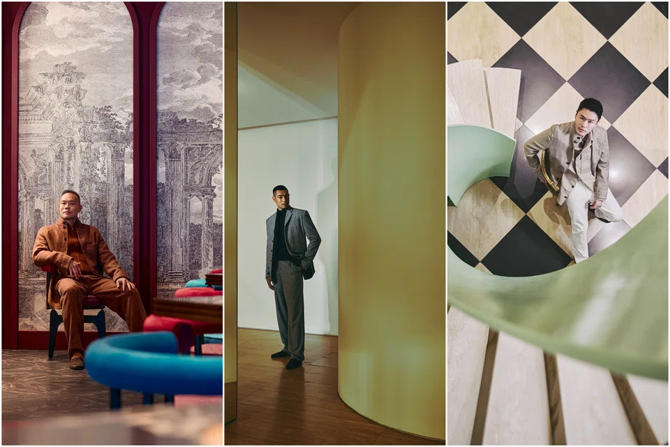 From left to right: John Lim, Rene Vijay Shrestha Einhaus, and Sean Lim.