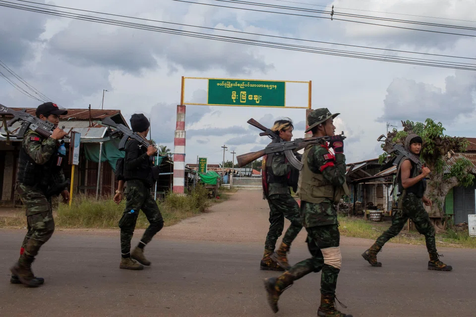 Myanmar has more than a dozen ethnic minority armed groups, many of which hold territory in the country’s border regions and have battled the military since independence from Britain in 1948.