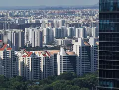 Prices of non-landed private residential properties rose by a marginal 0.6 per cent quarter on quarter, after having risen 3 per cent in the prior quarter. 