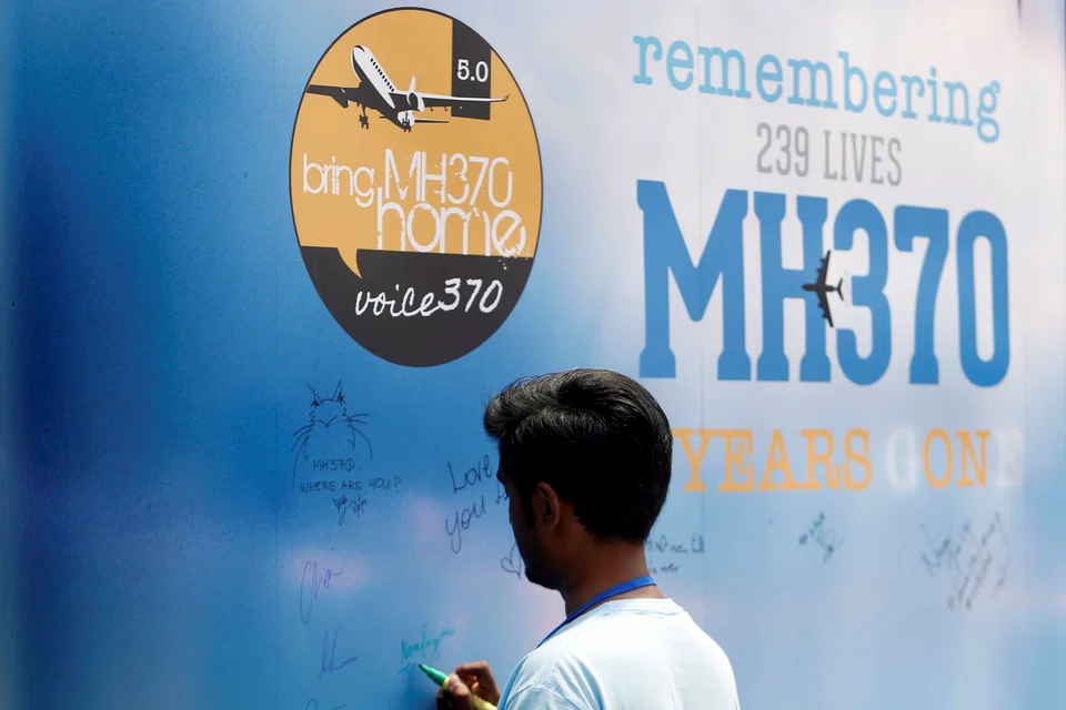 Flight MH370, a Boeing 777 carrying 227 passengers and 12 crew, vanished en route from Kuala Lumpur to Beijing on Mar 8, 2014.