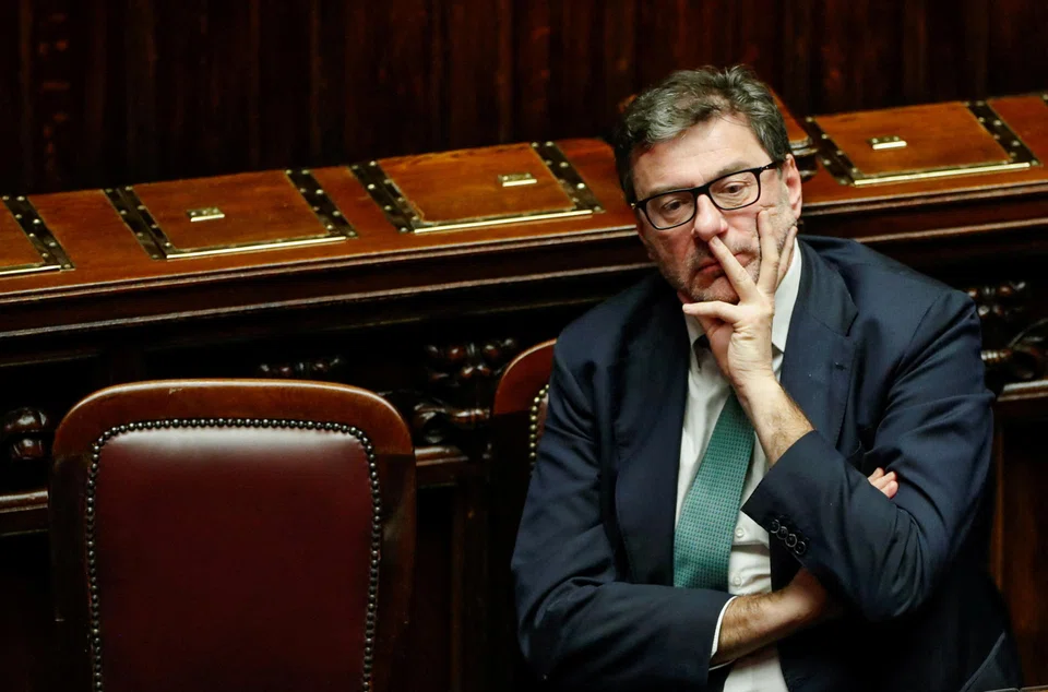 Italian Economy Minister Giancarlo Giorgetti says the fiscal incentive schemes cost the public purse some 219 billion euros (S$320.05 billion) over the last four years.