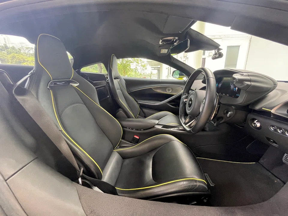 The boot is just 150 litres in size, but there’s some usable space behind the seats.