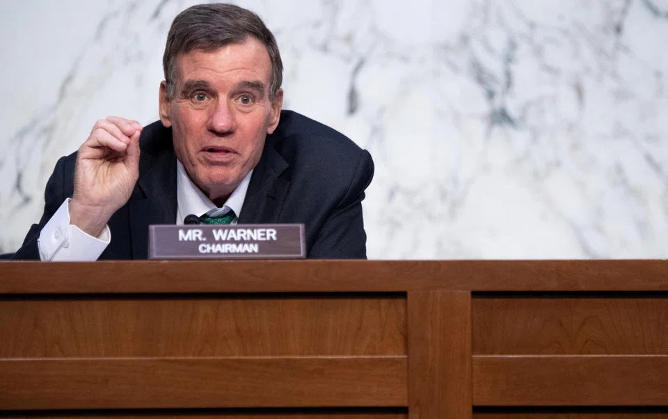 Democratic Senator Mark Warner raised concerns about potential risks posed by AI technology. 