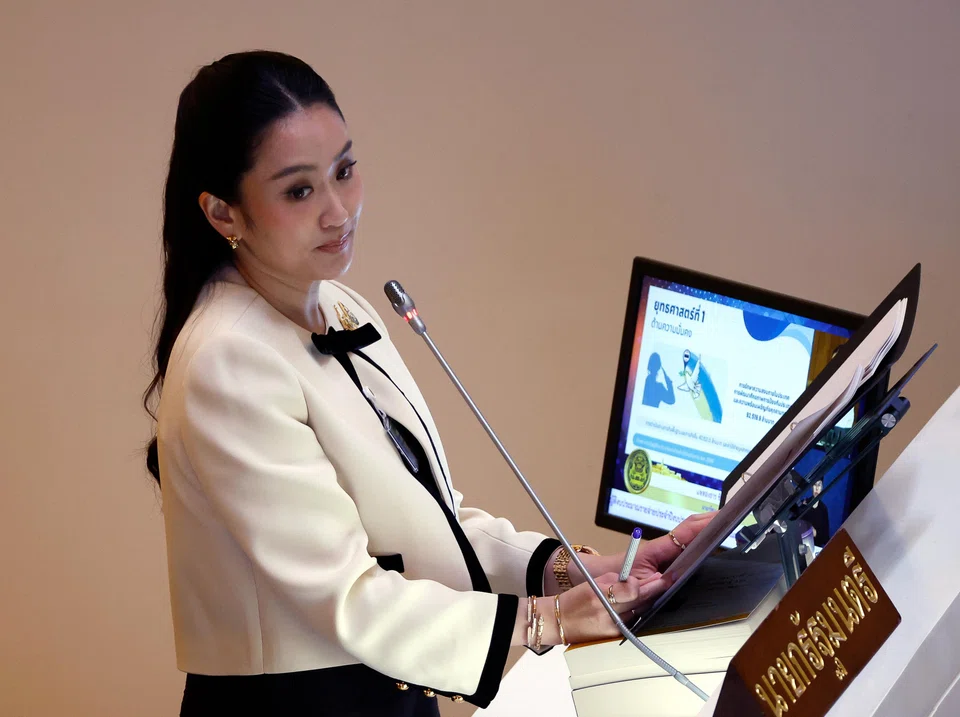 In the phone call, Prime Minister Paetongtarn Shinawatra had blamed her own military for escalating a border dispute with Cambodia.