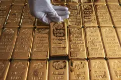 The retreat in energy prices relieved some of the inflationary pressure that has weighed on bullion since the war began more than six weeks ago.