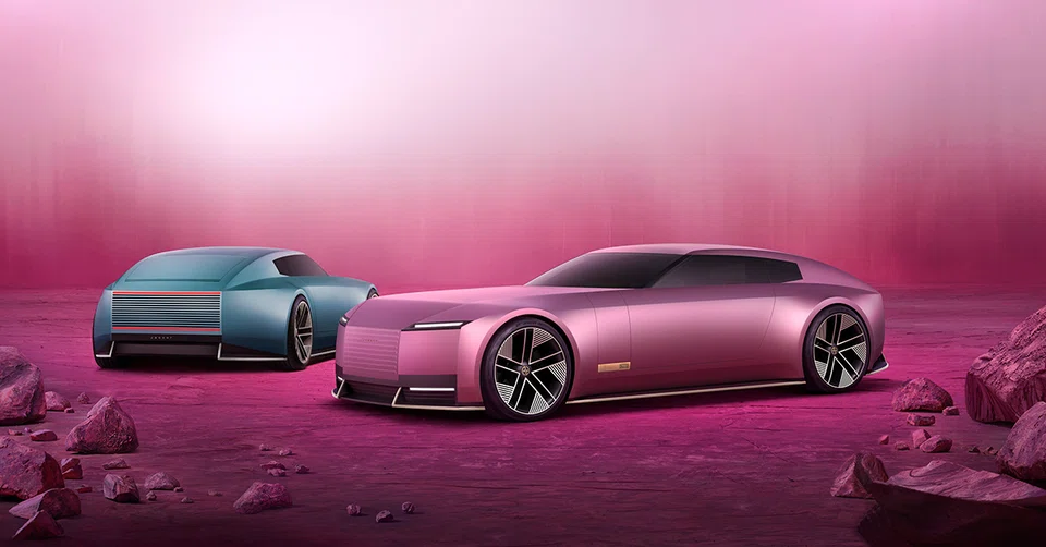 Jaguar's Type 00 concept car presages what the brand's new, fully-electric models could look like.