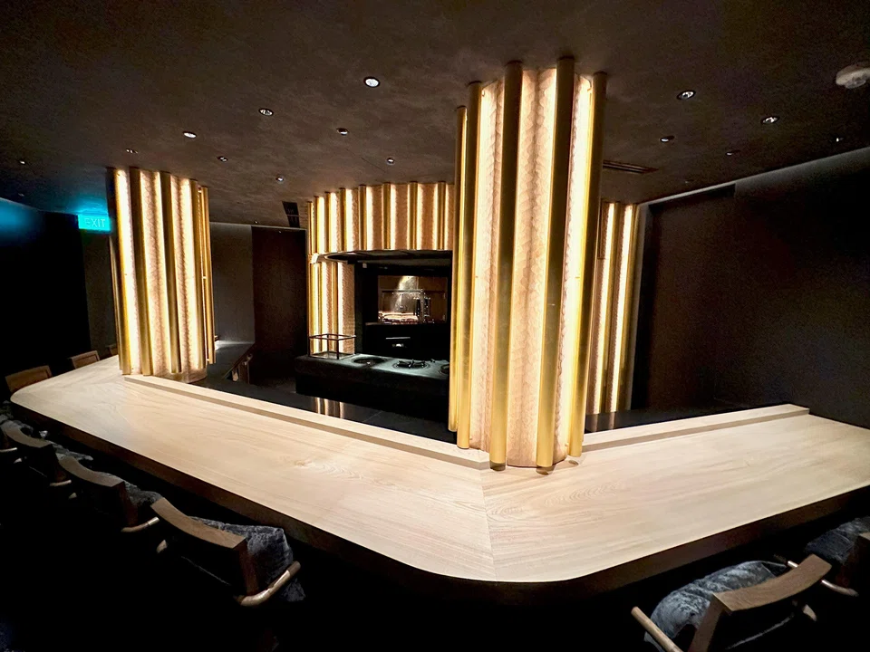 Nikuya Tanaka's seems more like a secret lair than a restaurant at first.