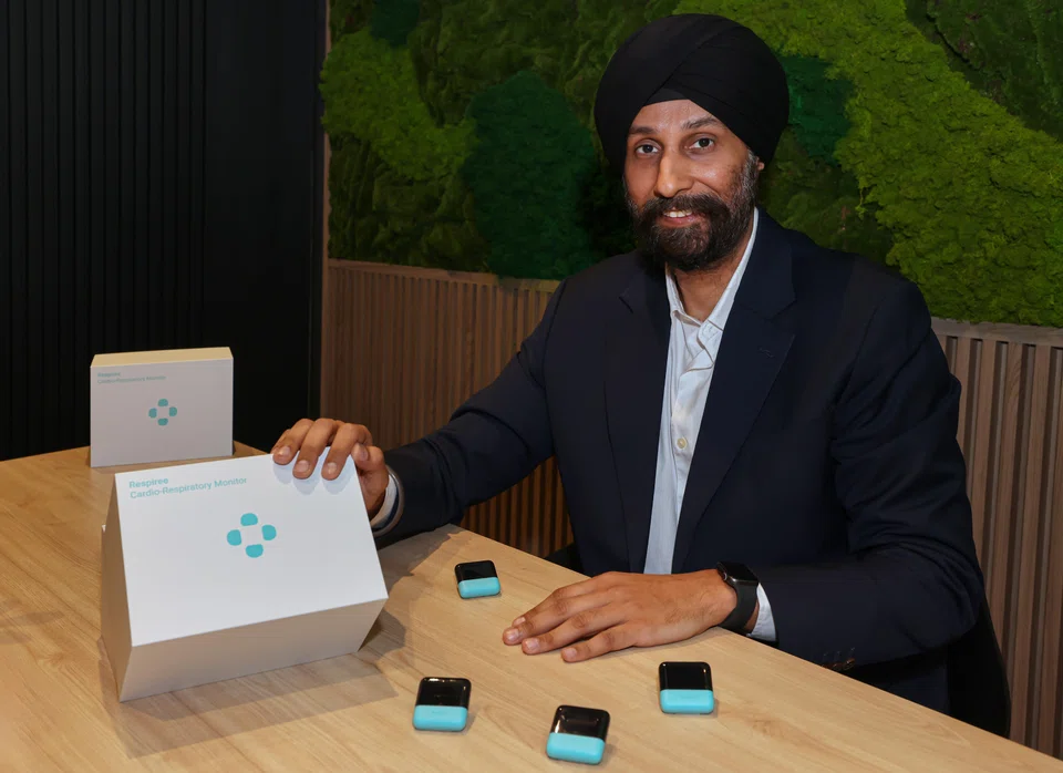 Gurpreet Singh, a former researcher at A*Star, founded Respiree in 2019 to address "alarm fatigue" in hospitals.