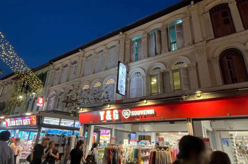 From left: Nos 62, 60 and 58 Pagoda Street (the units in the paler shade).