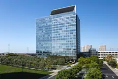 Manulife US Reit's office properties have declined in value, and its gearing is bumping up against the statutory ceiling of 50 per cent.