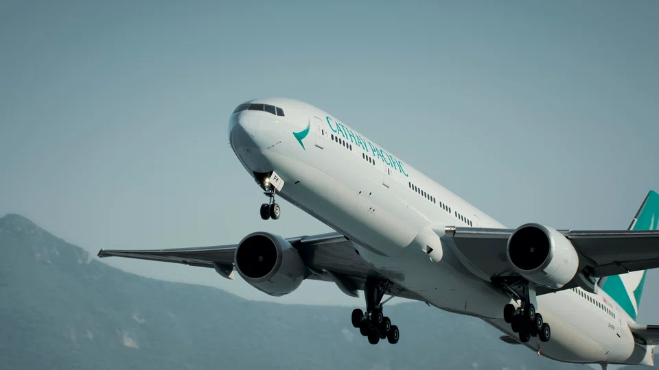 Cathay Pacific's Boeing 777-300ER aircraft debuted a new Aria Suite business class in late 2024. 