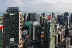 MAS expects growth momentum to moderate over the year, but notes that the risk of a sharp step-down in global growth in the near term has receded.