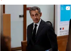 Sarkozy was found guilty of criminal conspiracy for having let close aides get in touch with people in Libya to try and obtain campaign financing.