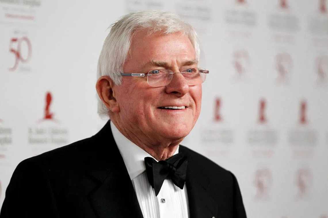 The Phil Donahue Show, launched in 1967, was the first on daytime US television to feature audience participation, earning Donahue numerous Emmy Awards.