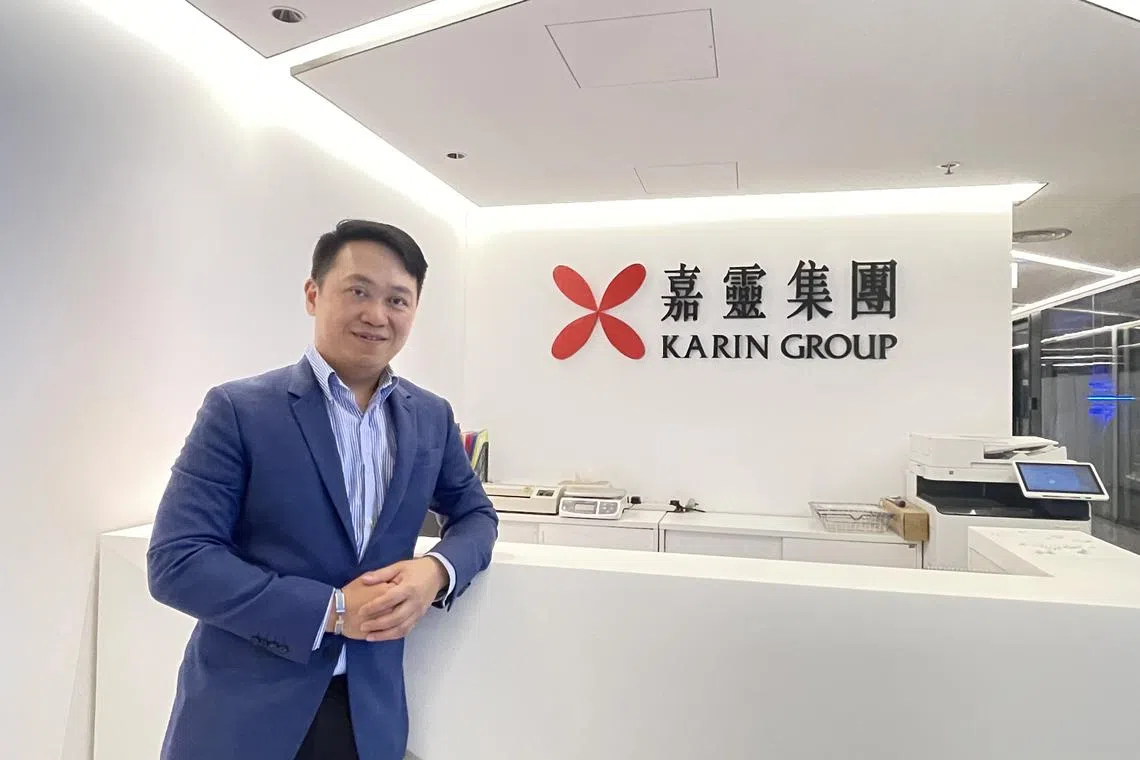 Although Karin no longer has an office in Singapore, the Republic and South-east Asia remain on the company's radar for regional expansion in the medium term, says CEO Michael Ng.
