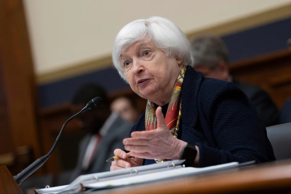 “Today, by contrast, the US economy is strong. We’ve seen robust economic growth, bolstered by solid consumer spending and business investment, even while inflation has come down significantly from its peak,” says US Treasury Secretary Janet Yellen.