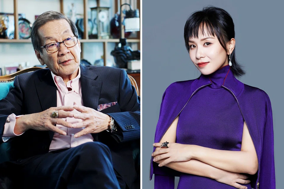 Chin Siat Yoon (left) and Angela Liu, winners of the Business China Awards 2025, are recognised for their contributions to strengthening Singapore-China ties. 