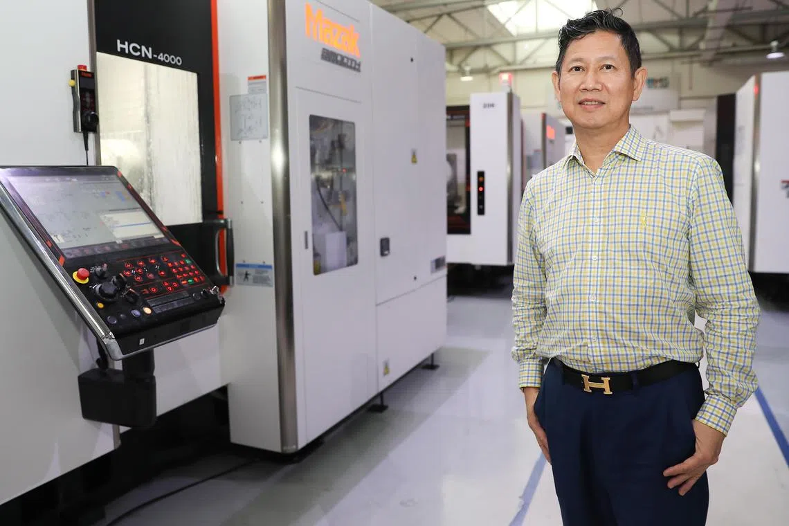 Andy Luong, UMS chairman and chief executive, notes that the company did better in the second quarter compared with the first, despite the ongoing market turbulence, political tensions and challenging global chip industry.