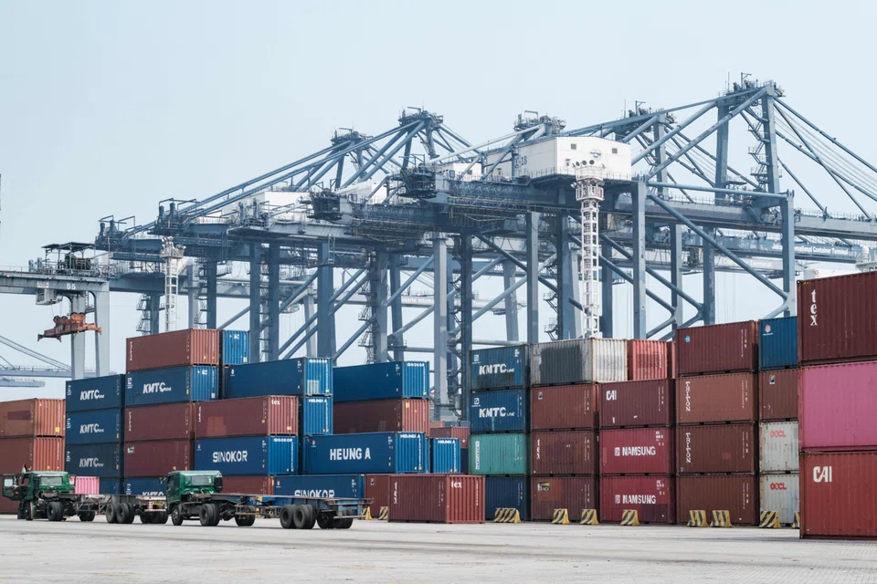View of the Jakarta International Container Terminal. The EU is Indonesia’s fifth-biggest trade partner, with bilateral trade amounting to around US$30.1 billion last year.