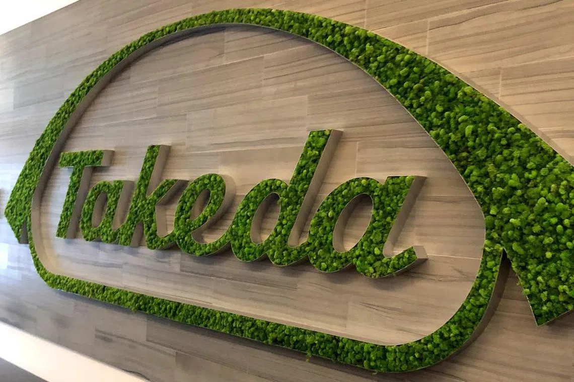 JAPAN'S Takeda Pharmaceutical said on Wednesday (May 11) its 12-month operating profit slid 9.5 per cent, although the country's largest drugmaker forecast a rebound for the current year.