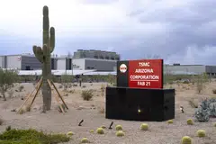 TSMC, the main chipmaker to Apple and Nvidia, is the centrepiece of the US government’s effort to entice manufacturing back home. 