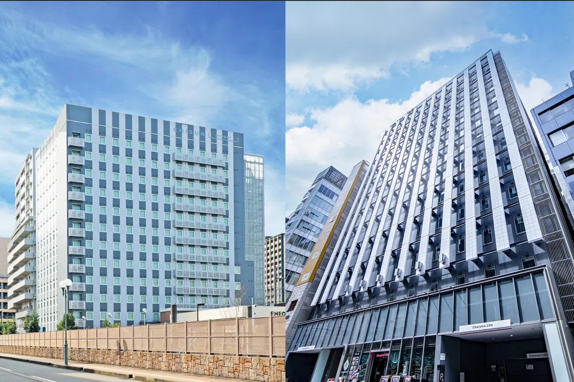 CapitaLand Ascott Trust reported that gross profit from new properties in the quarter replaced the drop in gross profit from divestments in 2024. The new properties include Japan hotels Chisun Budget Kanazawa Ekimae (left) and  ibis Styles Tokyo Ginza, both acquired on Jan 31, 2025.