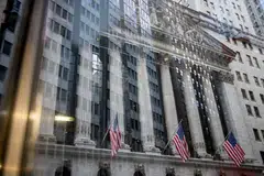 The Dow finished 0.4 per cent higher at 44,470.41 on Monday, after spending almost all of the day in positive territory.