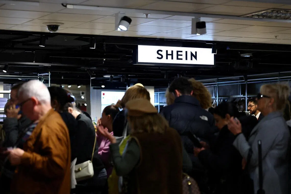 Shein says the company has taken measures to take down illegal products.