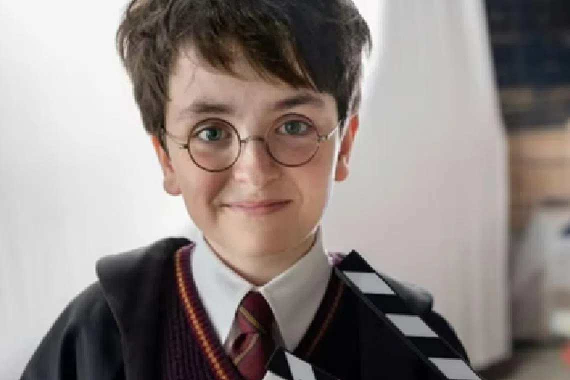 Harry Potter will be played by Dominic McLaughlin (above) while Arabella Stanton will star as Hermione Granger, and Alastair Stout the role of Ron Weasley.