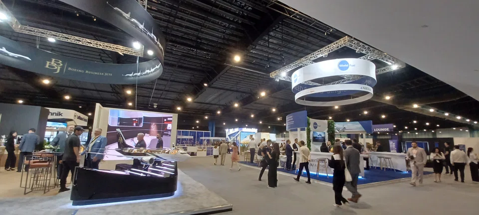 There are over 70 business planes based in Singapore.